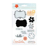 Load image into Gallery viewer, Essentials - Tonic Studios - Stamps - Whimsical Frame Stamp &amp; Die Set - Sending Big Hugs - 1532e