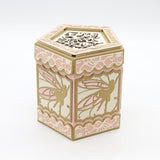 Load image into Gallery viewer, Dimensions - Tonic Studios - Dimensions - Elegant Eden Pentagonal Kaleidoscope Box Lid &amp; Base Set - 2515E