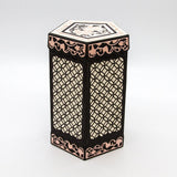 Load image into Gallery viewer, Dimensions - Tonic Studios - Dimensions - Elegant Eden Pentagonal Kaleidoscope Box Lid &amp; Base Set - 2515E