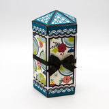 Load image into Gallery viewer, Dimensions - Tonic Studios - Dimensions - Elegant Eden Pentagonal Kaleidoscope Box Lid &amp; Base Set - 2515E