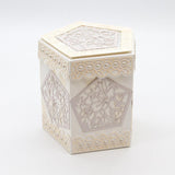 Load image into Gallery viewer, Dimensions - Tonic Studios - Dimensions - Elegant Eden Pentagonal Kaleidoscope Box Lid &amp; Base Set - 2515E