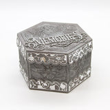 Load image into Gallery viewer, Dimensions - Tonic Studios - Dimensions - Elegant Eden Pentagonal Kaleidoscope Box Lid &amp; Base Set - 2515E