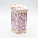 Load image into Gallery viewer, Dimensions - Tonic Studios - Dimensions - Elegant Eden Pentagonal Kaleidoscope Box Lid &amp; Base Set - 2515E