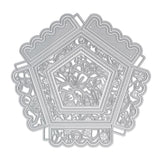 Load image into Gallery viewer, Dimensions - Tonic Studios - Dimensions - Elegant Eden Pentagonal Kaleidoscope Box Lid &amp; Base Set - 2515E