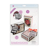 Load image into Gallery viewer, Dimensions - Tonic Studios - Gorgeous Gift Boxes - A Little Something Gift Box Die Set - 2554e