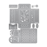 Load image into Gallery viewer, Dimensions - Tonic Studios - Gorgeous Gift Boxes - A Little Something Gift Box Die Set - 2554e