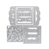 Load image into Gallery viewer, Dimensions - Tonic Studios - Dimensions - Cherished Sentiments Shadow Frame Die Set - 2655E