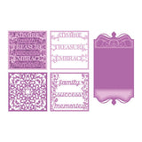 Load image into Gallery viewer, Dimensions - Tonic Studios - Dimensions - Treasured Sentiments Shadow Frame Die Set - 2656E