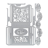 Load image into Gallery viewer, Dimensions - Tonic Studios - Dimensions - Concertina Index Box Die Set - 2733E