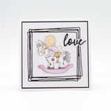 Load image into Gallery viewer, Tonic Studios - Essentials - Squares Scribble Frame - 2753E
