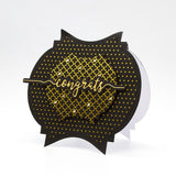 Load image into Gallery viewer, Essentials - Tonic Studios - Essentials - Congrats Sentiment Strip Die - 2774E