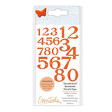 Load image into Gallery viewer, Essentials - Tonic Studios - Alphabets And Numbers - Temperance' Simple Numbers - 2813E
