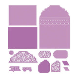 Load image into Gallery viewer, Dimensions - Tonic Studios - Dimensions - Live Every Moment Keepsake Wallet Die Set - 2895E