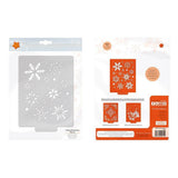 Load image into Gallery viewer, Stencils - Tonic Studios - Falling Snowflakes Stencil - 2915e