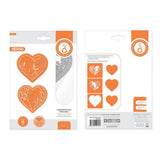 Load image into Gallery viewer, Essentials - Tonic Studios - Essentials - Embellished Heart Silhouettes - 2921E