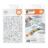Load image into Gallery viewer, Stamps - Tonic Studios - Garden Party Stamps - Flora Background - 6"x 8" / A5 - 3005e