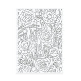 Load image into Gallery viewer, Stamps - Tonic Studios - Garden Party Stamps - Flora Background - 6"x 8" / A5 - 3005e