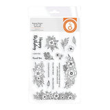 Load image into Gallery viewer, Stamps - Tonic Studios - Garden Party Stamps - Summer Flowers - 6&quot;x 8&quot; / A5 - 3008e