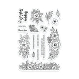 Load image into Gallery viewer, Stamps - Tonic Studios - Garden Party Stamps - Summer Flowers - 6&quot;x 8&quot; / A5 - 3008e