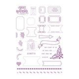Load image into Gallery viewer, Dimensions - Tonic Studios - Dimensions - Memory Book Essentials 6" X 8" / A5 Stamp Set - 3064E