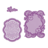 Load image into Gallery viewer, Dimensions - Tonic Studios - Dimensions - Lovely Lush Frame Topper Die Set - 3254E