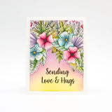 Load image into Gallery viewer, Stamps - Tonic Studios - Garden Party Stamps - Summer Flowers - 6&quot;x 8&quot; / A5 - 3008e